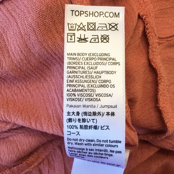 NWT Topshop Cold Shoulder Playsuit - 4-6 - AS IS - Picture 8 of 12